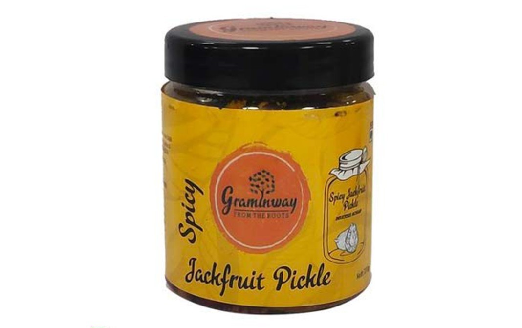 Graminway Spicy Jackfruit Pickle    Jar  200 grams